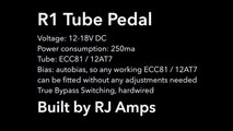 R1 Tube Pedal - RJ Amps