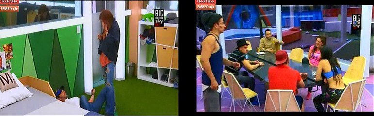 Vera e Rox na cozinha com os demais P3 - 17.11.2015