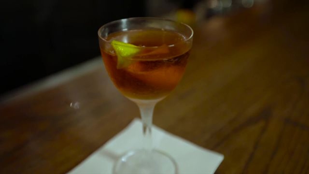 Drink Up - The Gin and It at the Barber Shop in Sydney, Australia