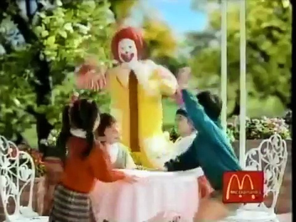 【懐かCM】マクドナルド お子さまセット わいわいカップ＆トレイ（1989年）