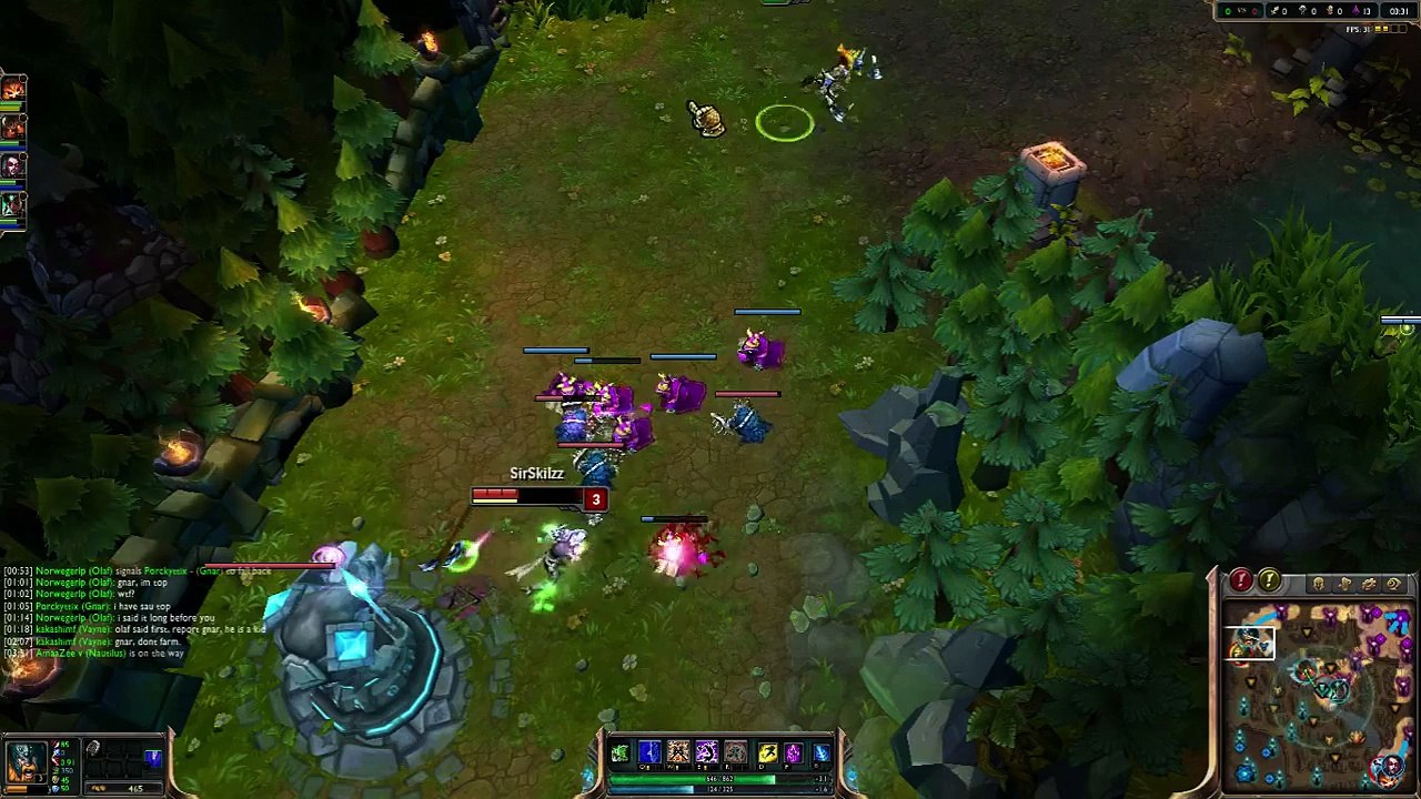 League of Legends - Olaf Top [HD] (Part 1)