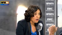 Moment de solitude pour la ministre du Travail Myriam El Khomri sur BFMTV