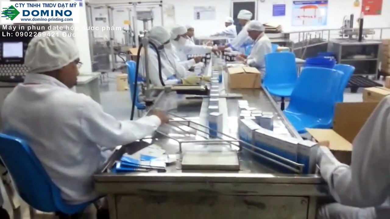 Máy in phun date bao bì, hộp DOMINO - Lh: 0902259421 Đức