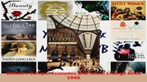 Read  Western Europe Economic and Social Change since 1945 Ebook Free