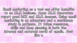 MLM Success With Email Marketing