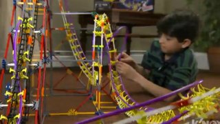 K'NEX Thunderbolt Strike Roller Coaster Set