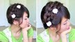 Summer Milkmaid Braided Updo Hairstyle for Medium Long Hair Tutorial