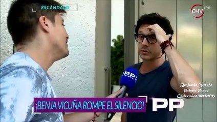Benjamín Vicuña Primer Plano Chilevision  18/12/2015
