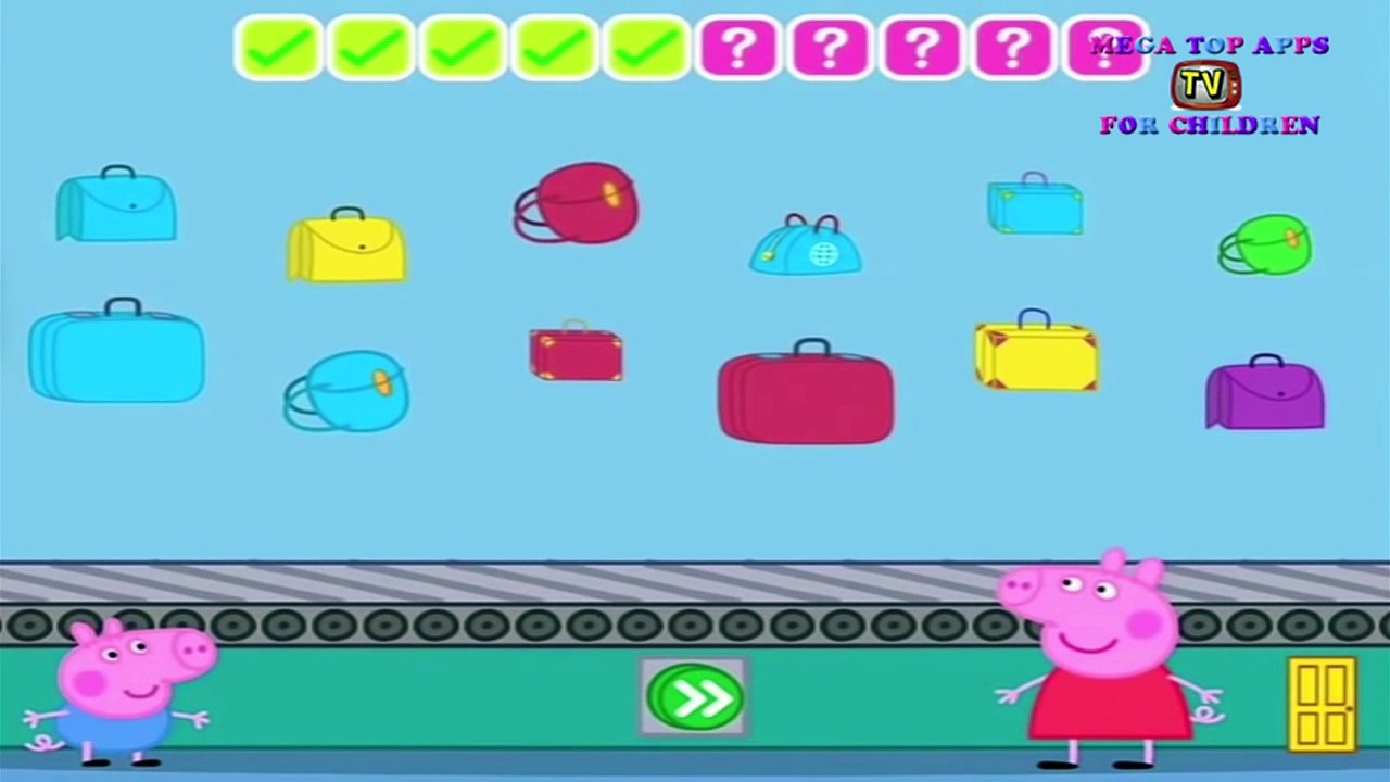 toddlers Peppa Pig's Holiday at the Airport | Top app demos for kids | App review on iPad