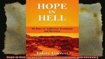 Hope in Hell 90 Days of Addiction Treatment and Recovery