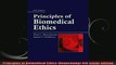 Principles of Biomedical Ethics Beauchamp 6th sixth edition