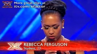 Rebecca Ferguson's X Factor Audition (Full Version) - itv_com_xfactor