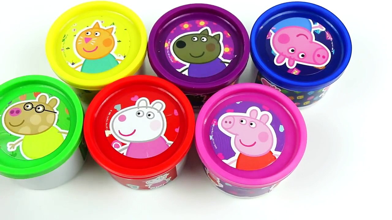 play doh Play Doh Peppa Pig Surprise Eggs Minions Frozen Disney toys eggs