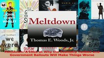 Read  Meltdown A Look at Why the Economy Tanked and Government Bailouts Will Make Things Worse PDF Online