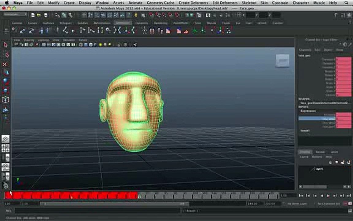 Aula De Animação 3d (maya) - Princípios Básicos Clip5-117