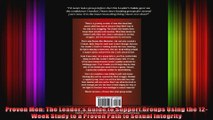 Proven Men The Leaders Guide to Support Groups Using the 12Week Study to a Proven Path