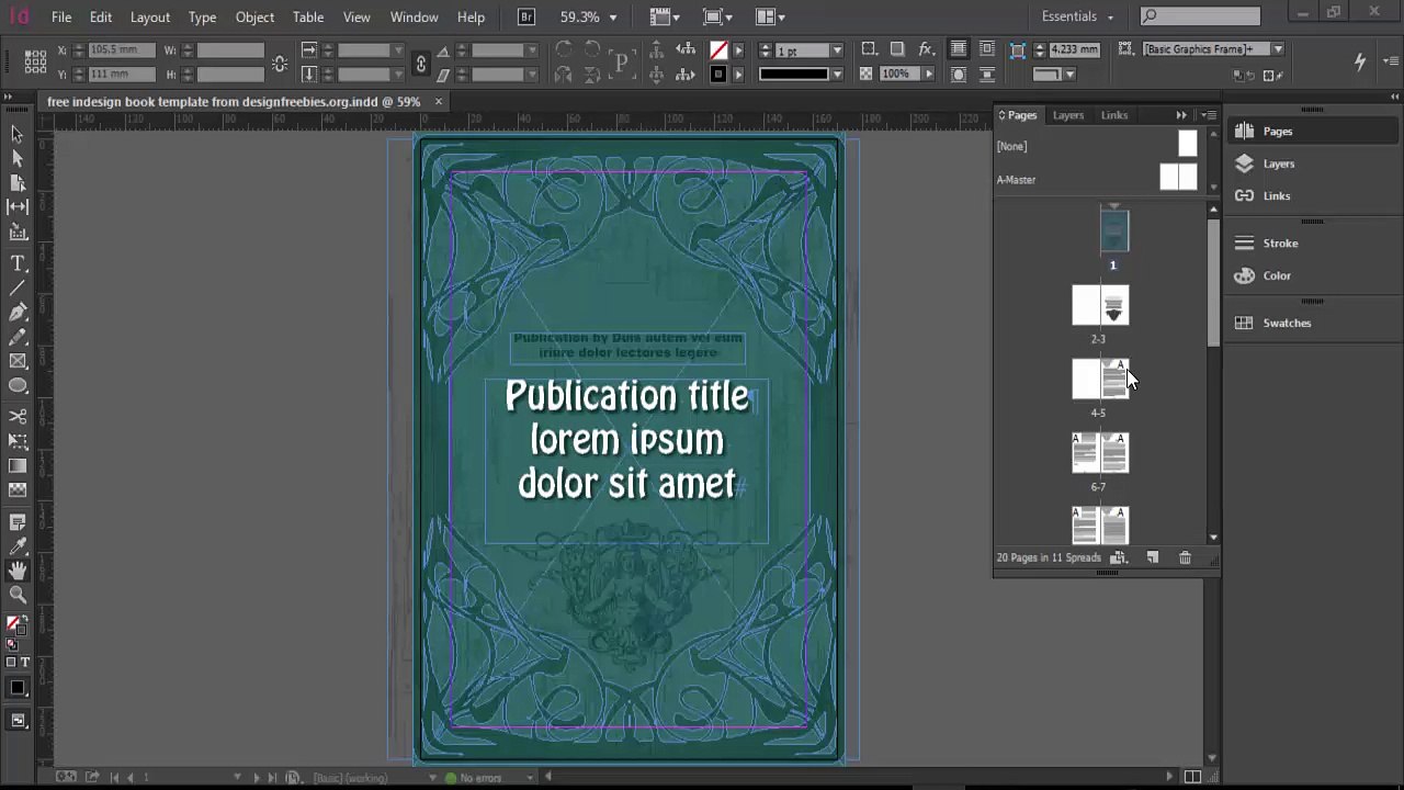All about Indesign - lesson 5