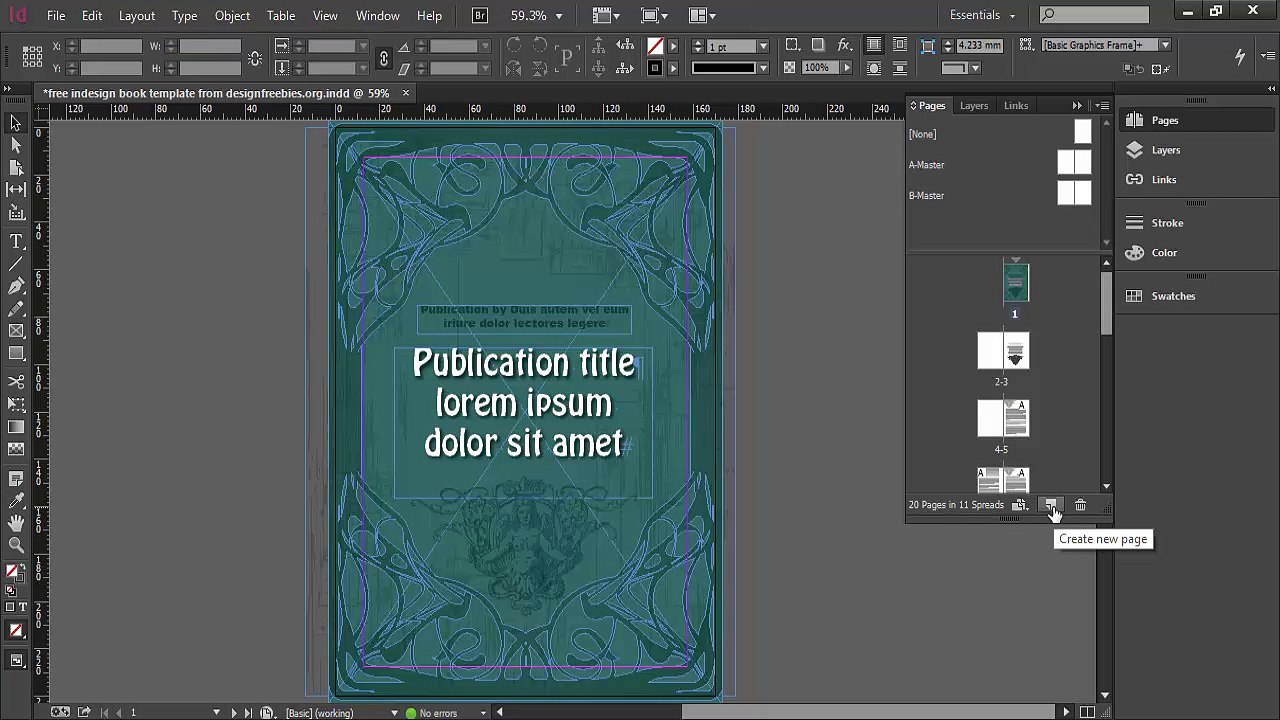 All about Indesign - Lesson 6