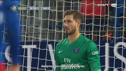 Kevin Trapp Amazing Penalty Save - Caen v. PSG 19.12.2015 HD