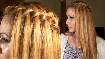 Como Hacer una Trenza de Cascada
