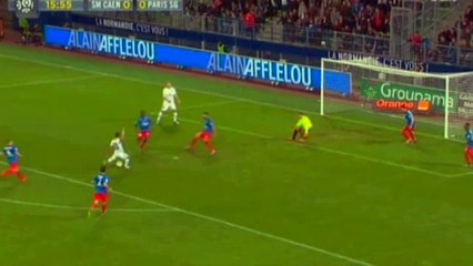 ثلاثية باريس سان جيرمان في مرمى كان في الدوري الفرنسي الممتاز