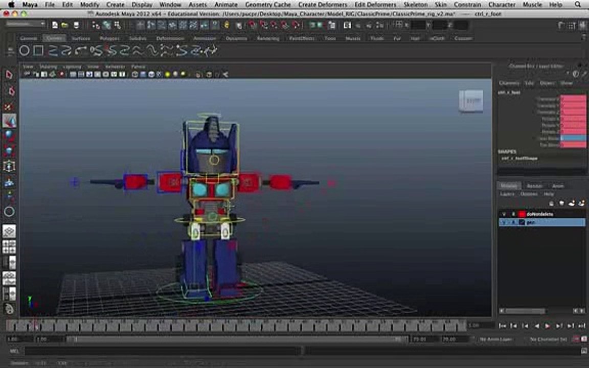 Aula De Animação 3d (maya) - Princípios Básicos Clip23-92