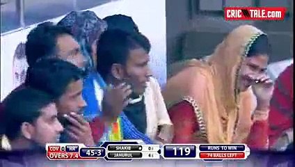 Pakistani bowler Asher Zaidi 4 Wickets in BPL 1st Semi Final 2015