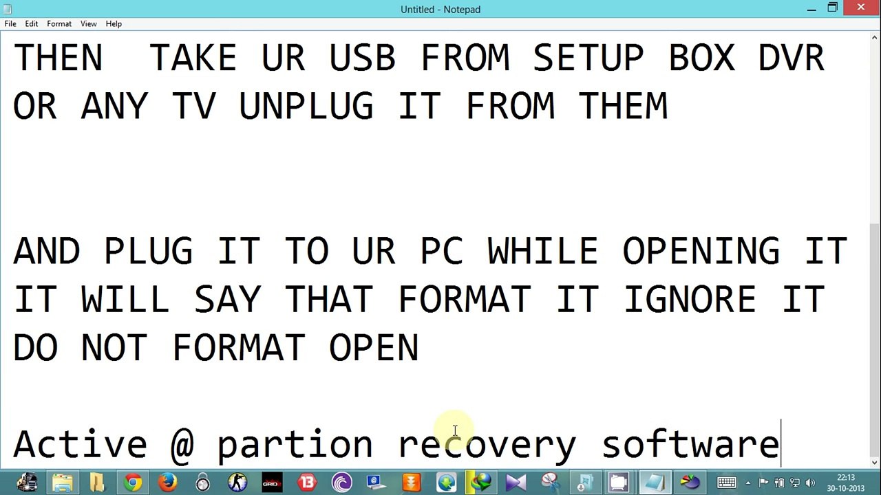 How to play files recoded from setup box to pc