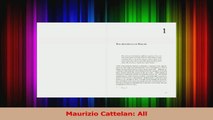 Read  Maurizio Cattelan All PDF Online
