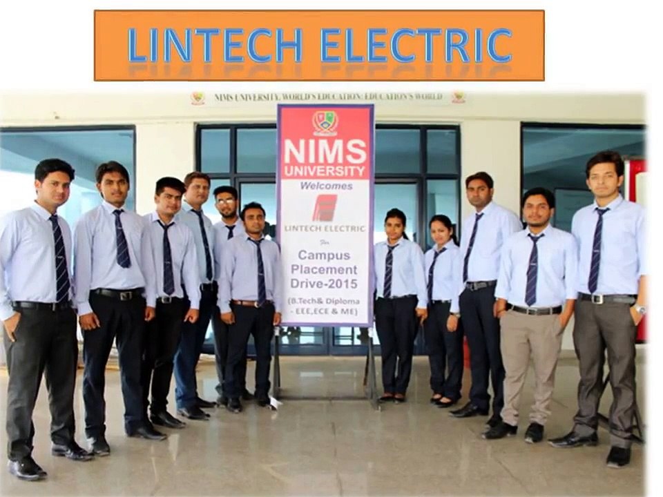 NIMS University mega placement 2015 bu NIMS Chairman