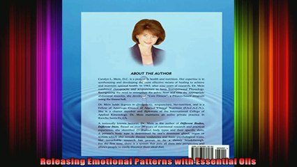 Releasing Emotional Patterns with Essential Oils