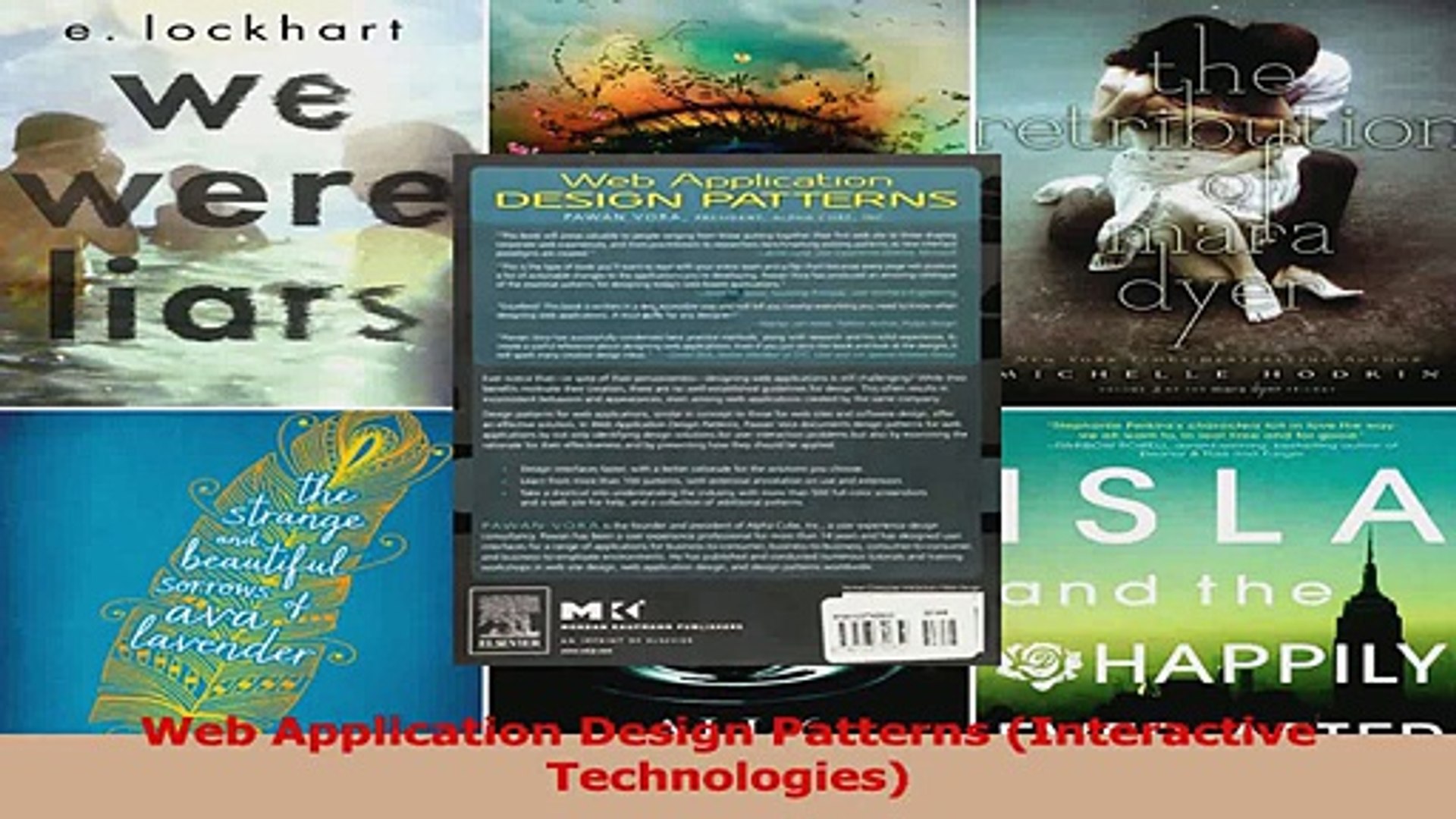 Web Application Design Patterns Interactive Technologies PDF