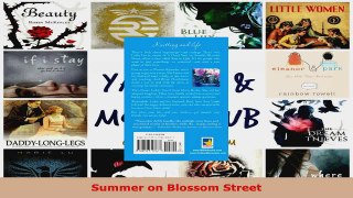 Read  Summer on Blossom Street Ebook Free