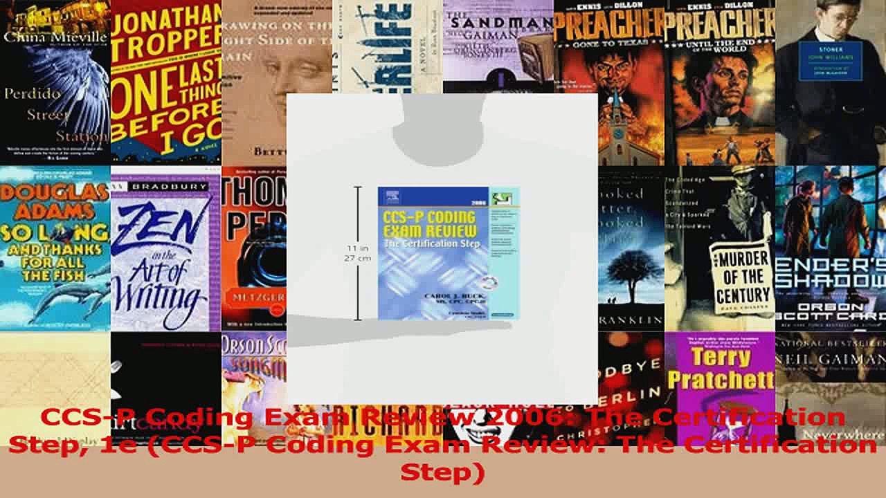 CCSP Coding Exam Review 2006 The Certification Step 1e CCSP Coding Exam Review The Download