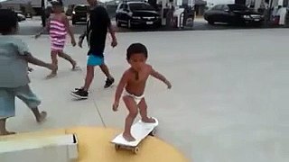 Two-Year-Old Skateboarder from Australia