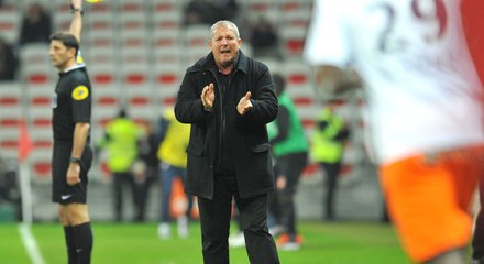 Rolland Courbis après OGC Nice 1-0 MHSC