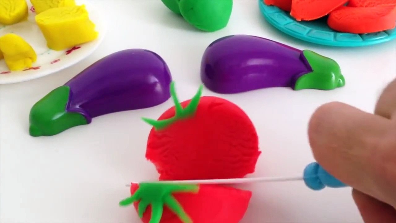 Velcro Obst- und Gemüseschneide Spielzeug Spielplatzgeräte mit Playdoh Obst und Gemüse