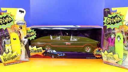 Batman Classic TV Series Surf s Up Batman With Joker MOTU He-Man Penguin Riddler Batmobile