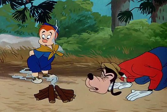 Гуфи Охота на льва Американский детский мультфильм