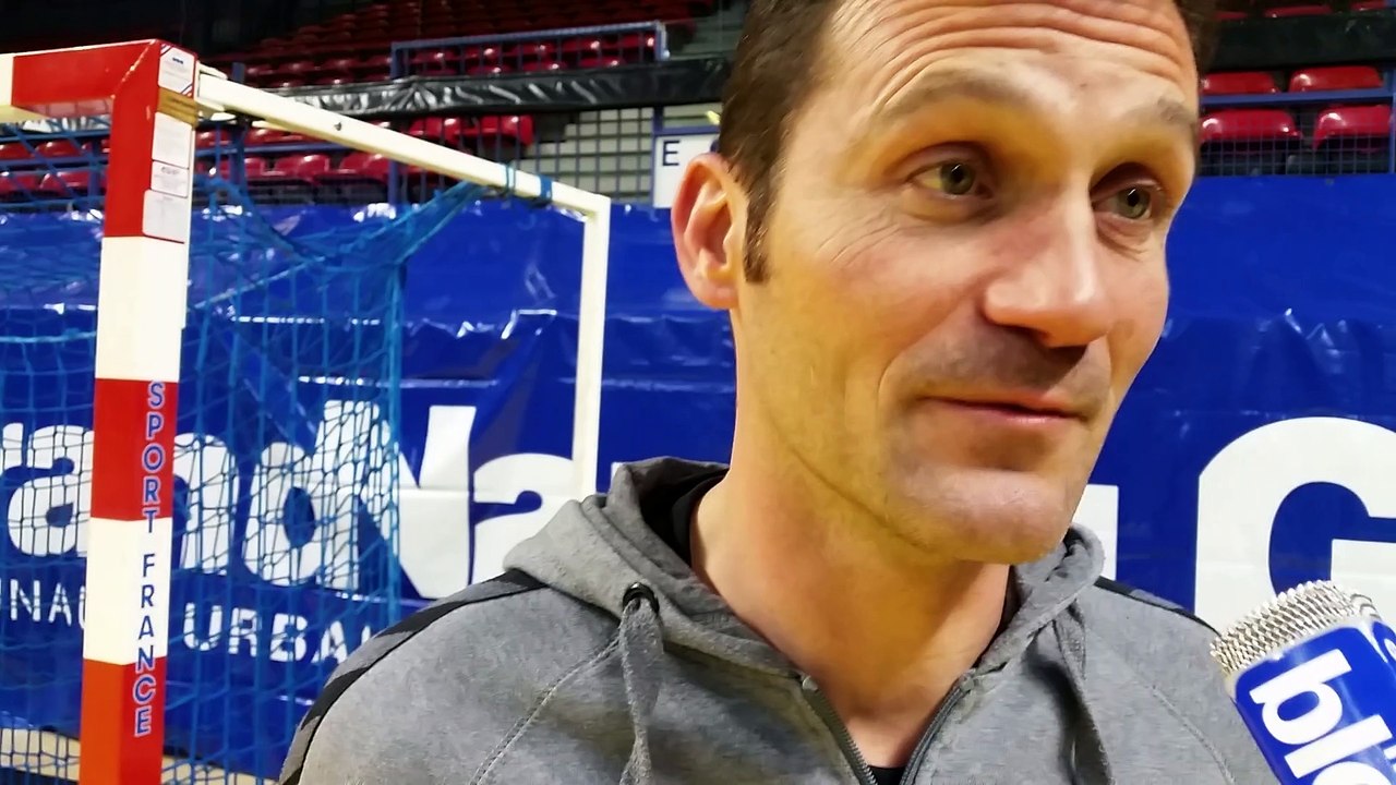 Interview de Stéphane Plantin, entraîneur du Grand Nancy ASPTT HB, avant le duel face au PSG