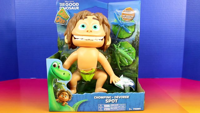 Disney Pixar The Good Dinosaur Chomping Spot Eats Disney Cars Lightning McQueen & Dusty Crophopper