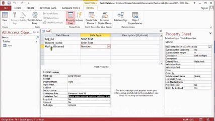 Tutorial no.16 - MS Access 2013