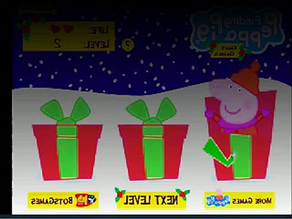 Peppa Pig - Caja de Navidad - Juegos para niños - Games for Kids