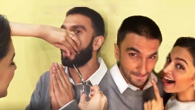 Deepika Padukone CHOPS OFF Ranveer's Bajirao Mastani' Moustache