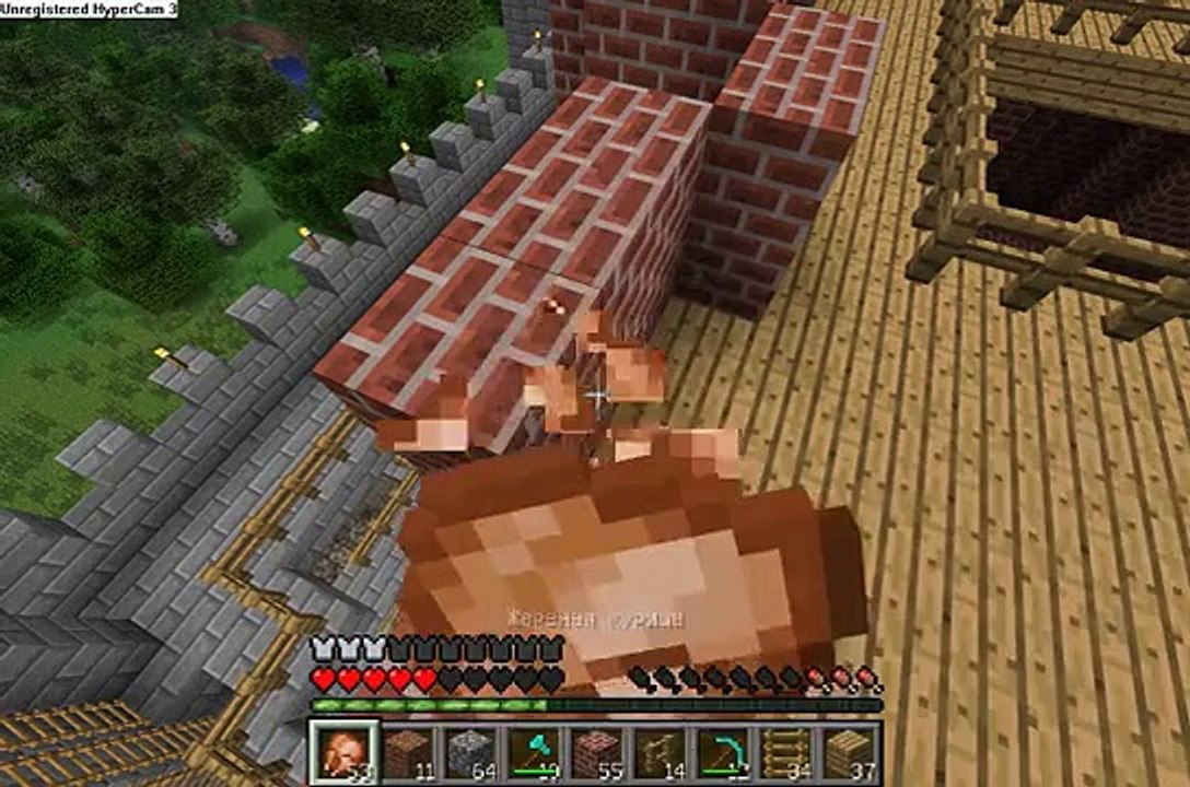 Bulding a castle Строим замок 26