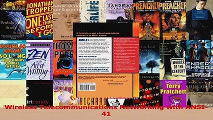 Wireless Telecommunications Networking with ANSI41 Download
