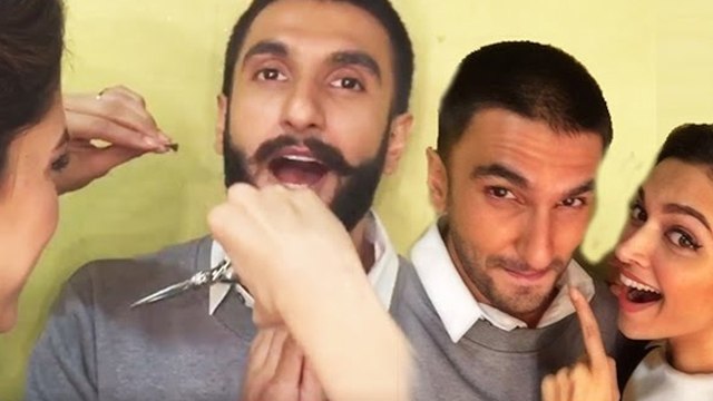 SHOCKING! Deepika Padukone CUTS OFF Ranveer's Bajirao Mastani Moustache