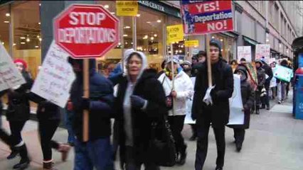 Una peregrinación en Chicago por los indocumentados