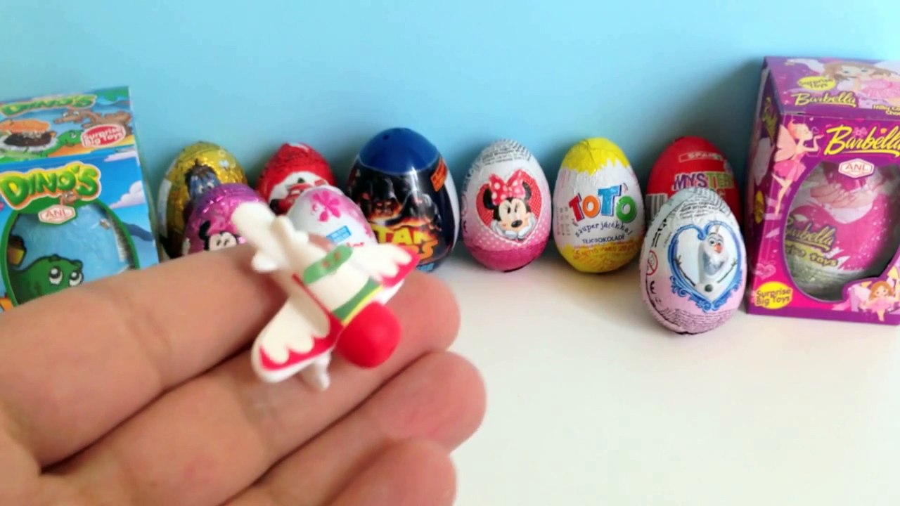 Wütend Vögel Spiderman Gefrorene Mickey Mouse Kinder Überraschungseier