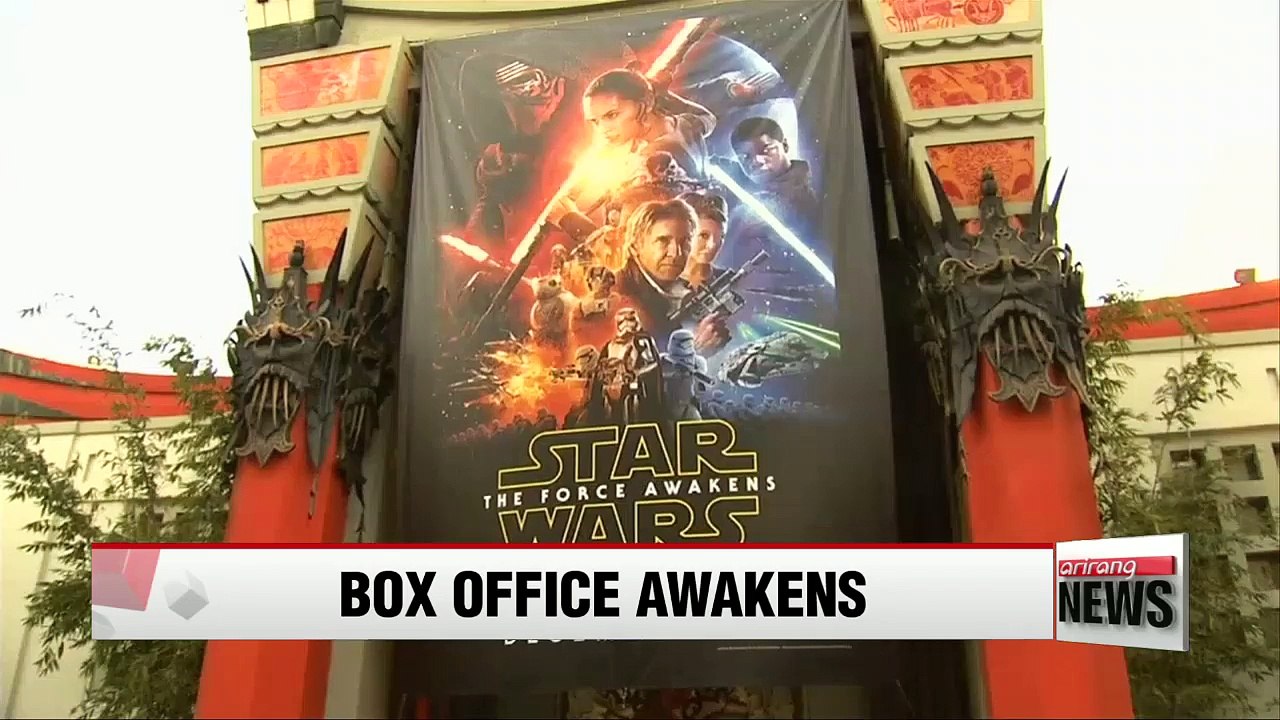 'Star Wars: The Force Awakens' breaks opening night box office record